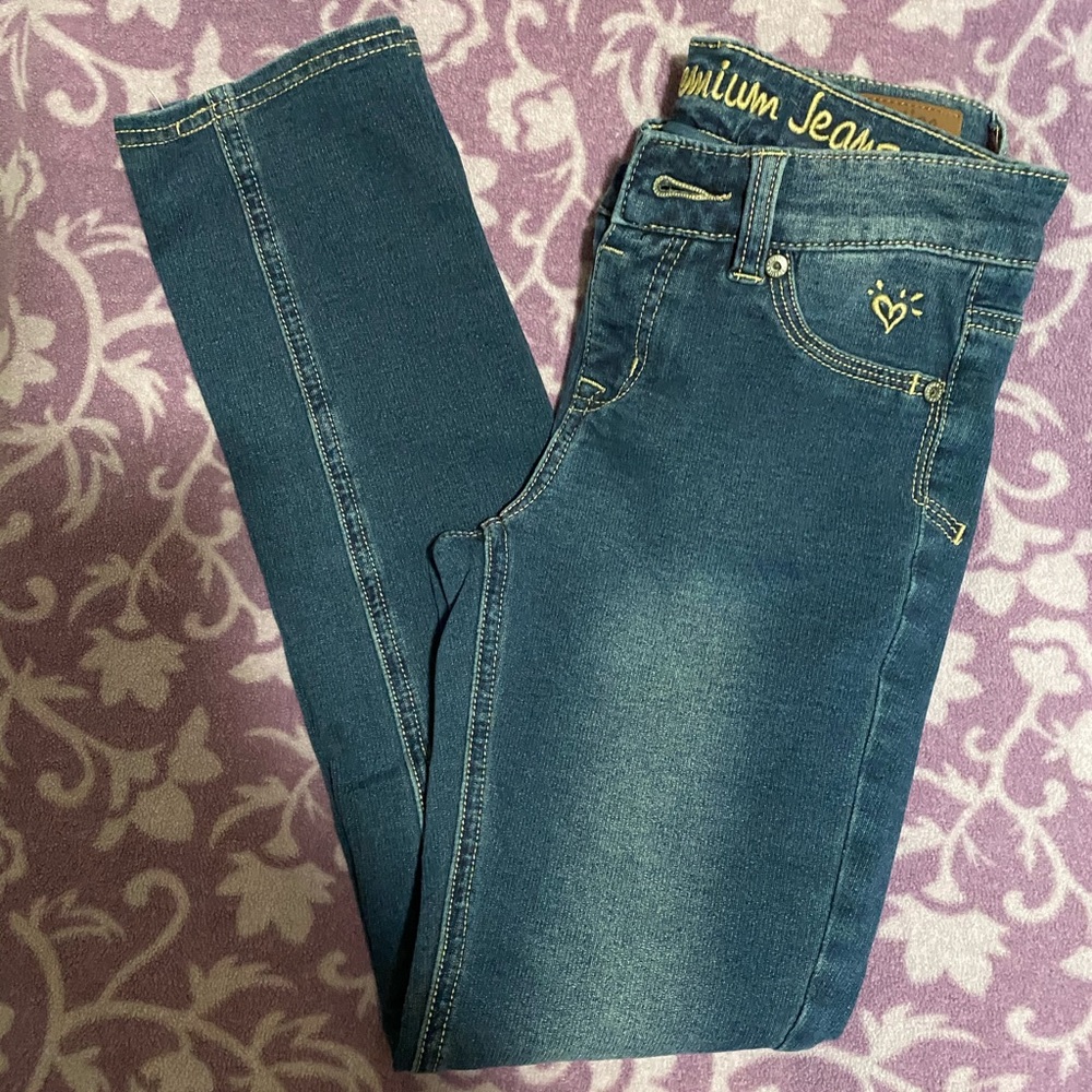 Girls Size 10R Skinny Jeans